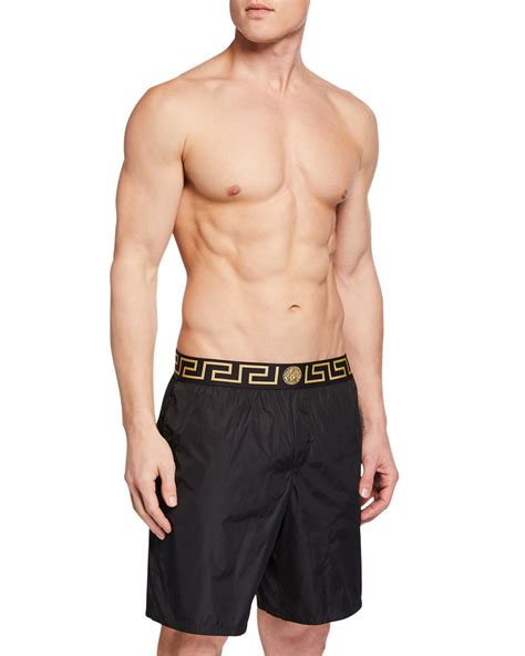 versace men swim|Versace swim trunks men's.